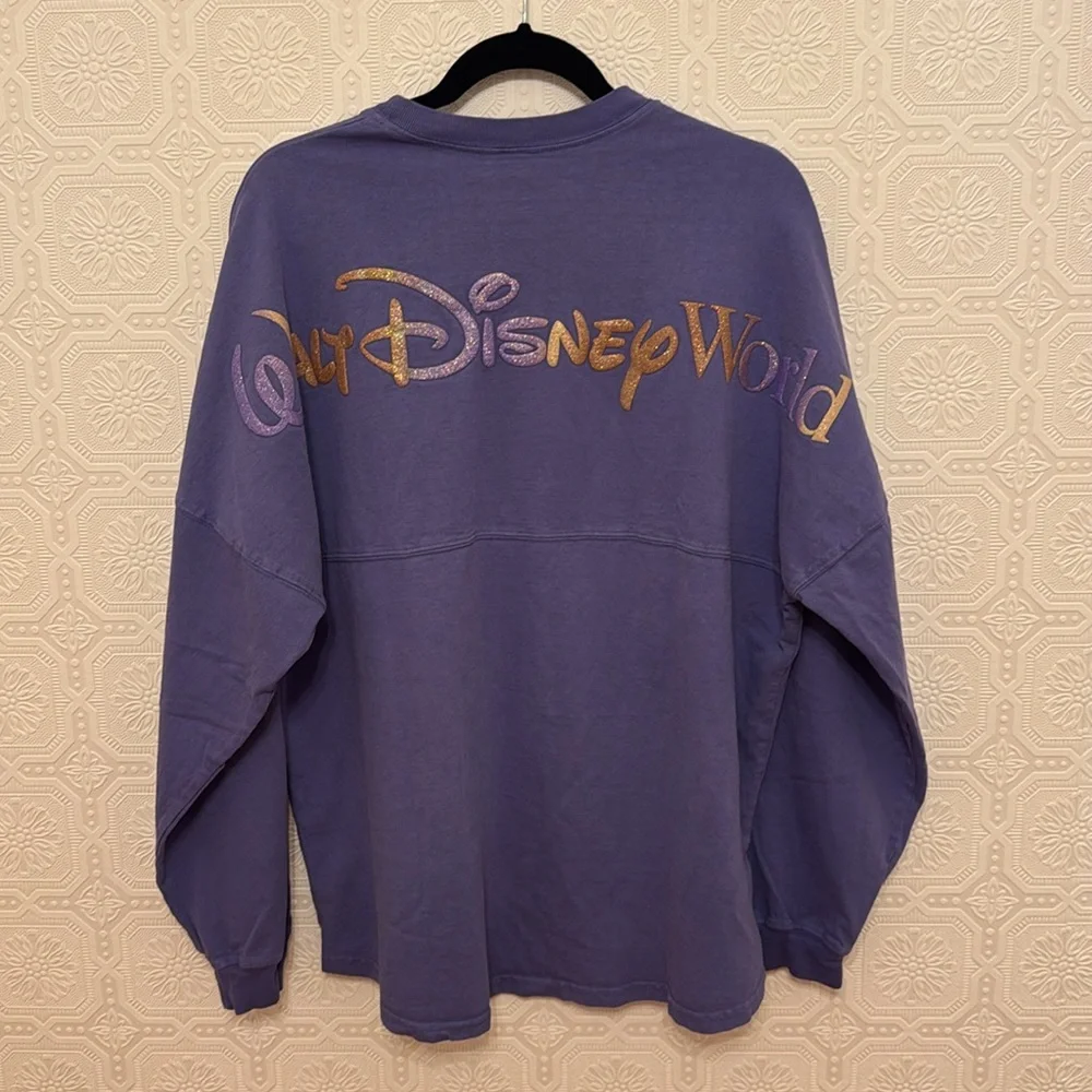 Walt Disney World 50th Spirit Jersey Glitter Lilac Spirit Jersey Size L